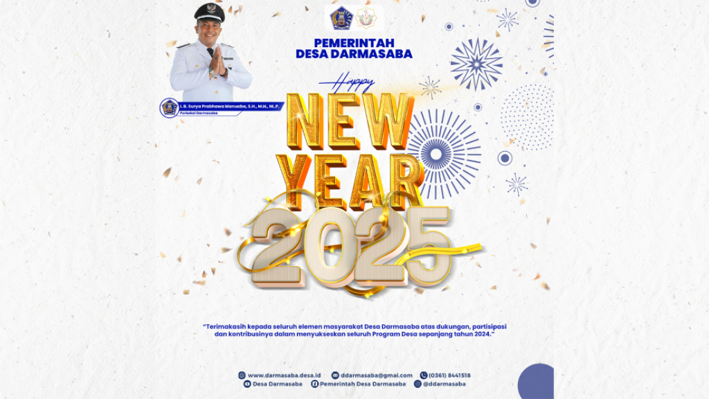 PRESTASI PEMERINTAH DESA DARMASABA TAHUN 2024 | HAPPY NEW YEAR 2025